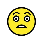 Fearful Face SVG Icon